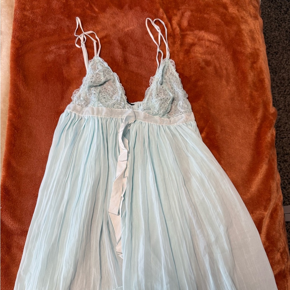 Victoria’s Secret light blue Cinderella Teddy